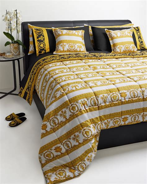 bed blankets versace|versace bedding set queen.